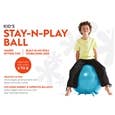 Gaiam Kids Stay-N-Play Balance Ball - Blue_27-73315_6