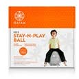 Gaiam Kids Stay-N-Play Balance Ball - Grey_27-73316_1