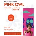Gaiam Kids Yoga Mat Pink Owl_27-73318_4