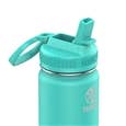 Takeya Actives Insulated Steel Bottle Teal 700ml Straw Lid_51223T_1