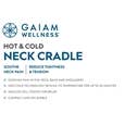 Gaiam Wellness Hot And Cold Neck Cradle_27-73300_5