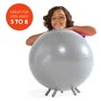 Gaiam Kids Stay-N-Play Balance Ball - Grey_27-73316_2