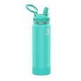 Takeya Actives Insulated Steel Bottle Teal 700ml Straw Lid_51223T_0