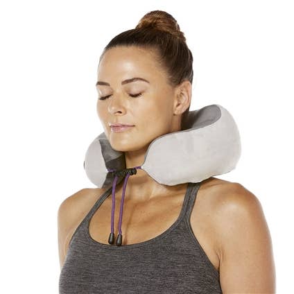 Gaiam Grey Massage - Wellness Super Soothe Neck Massager